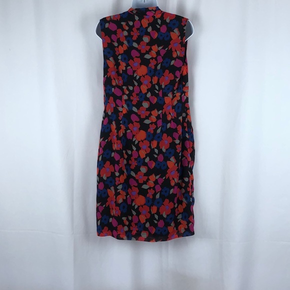 Dalia floral ruched front dress pockets NWT 4 - Picture 6 of 13